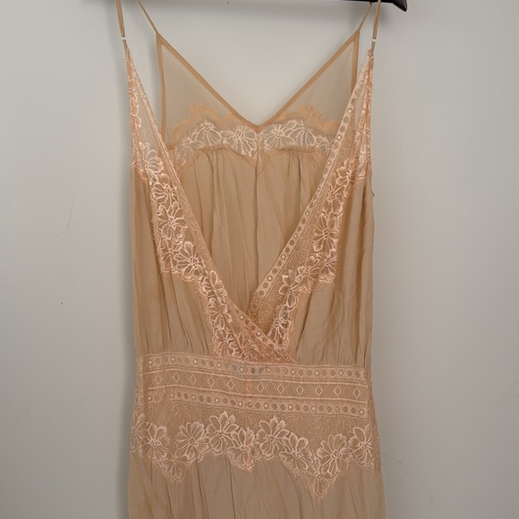Magali Pascal Peach Lace dress - Picture 3 of 4